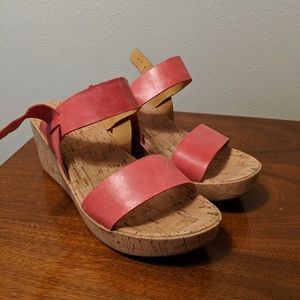Korks wedge sandals